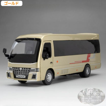 高級ミニカー コースター トヨタ リアル コレクション 高級ミニカー 1:32 スケール 金属製 ドア開閉 ライト点灯 プルバック インテリア TOYOTA ギフト 金属 ダイキャスト 3ドア