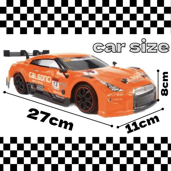 gtr ラジコン ドリフト 1:16 RC ドリフトレーシングカー 4WD 2.4G 高速 GTR lexusリモコン 最大 50 メートル 制御 距離 電子 趣味 おもちゃ クリスマス プレゼント
