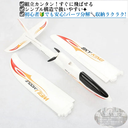 飛行機 RC グライダー F959S ラジコン 2.4g 3ch gyroリモコン リモートコントロール Wltoys 初心者向け 長時間 トイヘリ 頑丈 超軽量 室外リモコン飛行機 高速 大サイズ アウトドア