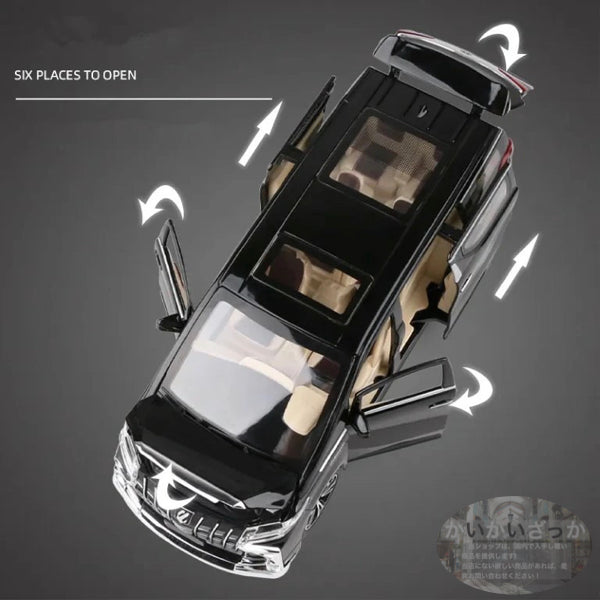 ミニカー アルファード トヨタ リアル コレクション 高級ミニカー 1:24スケール 金属製 音と光のシミュレーション クリスマス
