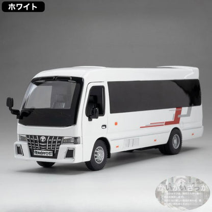 高級ミニカー コースター トヨタ リアル コレクション 高級ミニカー 1:32 スケール 金属製 ドア開閉 ライト点灯 プルバック インテリア TOYOTA ギフト 金属 ダイキャスト 3ドア