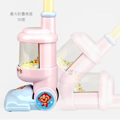 掃除機 おもちゃ クリーニング ままごと シミュレーション 子供 電池式
