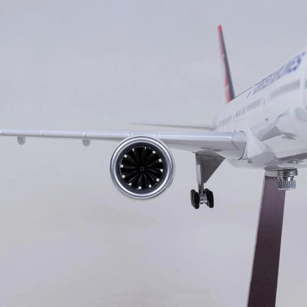 トルコ航空 模型 ボーイング 航空機 国際航空 コレクション 1/160スケール 航空機 ダイキャスト ライト 47cm 大サイズ ボーイング777 飛行機 飾り インテリア