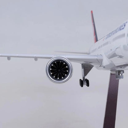 トルコ航空 模型 ボーイング 航空機 国際航空 コレクション 1/160スケール 航空機 ダイキャスト ライト 47cm 大サイズ ボーイング777 飛行機 飾り インテリア