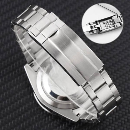 ロレックス対応 時計 バンド 20mm ステンレス 904L ベルト サブマリナー用 交換ベルト 腕時計バンド メンズ 工具付 三つ折れ