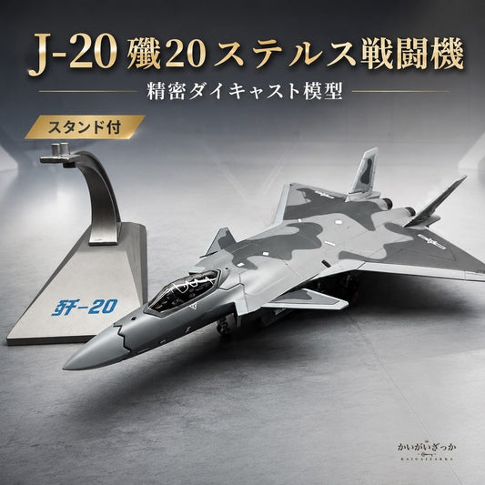 精密ダイキャスト 1/100 J-20 殲20 ステルス戦闘
