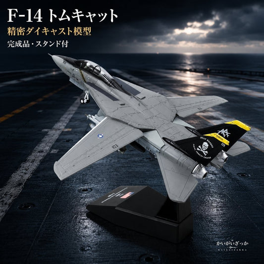 精密ダイキャスト 1/100 F-14 トムキャット 艦上戦
