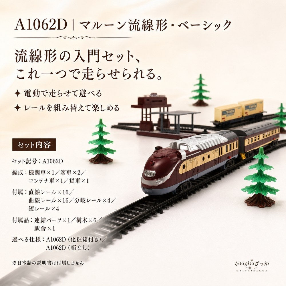 鉄道模型 電動レールセット クラシック蒸気機関車 貨車 駅舎 樹木 レール 付属 組み替え自由 全8種から選べる 男の子 子供 誕生日 クリスマス プレゼント ジオラマ 鉄道 おもちゃ インテリア 飾り