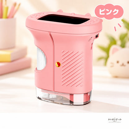 子供用デジタル顕微鏡 1000倍拡大 2.4インチIPS画面 写真動画撮影 USB充電式 ストラップ付き自由研究向け科学観察学習玩具セット コンパクト持ち運び便利