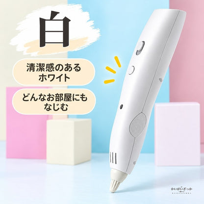 低温3Dプリントペン PCLフィラメント USB充電式 子供用 知育玩具 お絵かき 立体ペン セット マニュアル付き 誕生日 クリスマス プレゼント 男の子 女の子